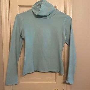 Blue Turtleneck